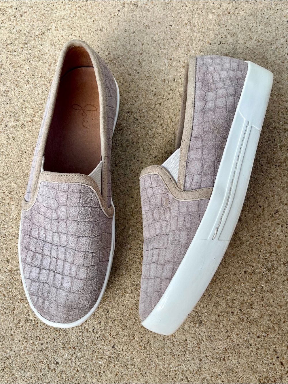 Joie Huxley Suede Slip on Sneakers size 7.5